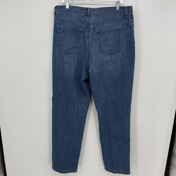Gloria Vanderbilt Missy Amanda Classic Fit Tapered Jeans Size 16 Cotton - Picture 9 of 9